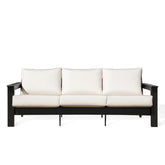 Hickory Polymer Outdoor Sofa with Sunbrella® Cushions